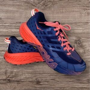 HOKA ONE ONE Speedgoat 2 Womens Size US 6 Trail Running Shoes Purple Vib…